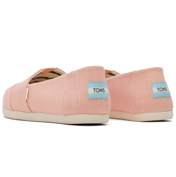TOMS Dusty Pink Alpargata Hertiage Canvas - Picture 4 of 8